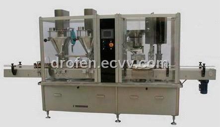 Automatic Powder Filling & Capping Machine