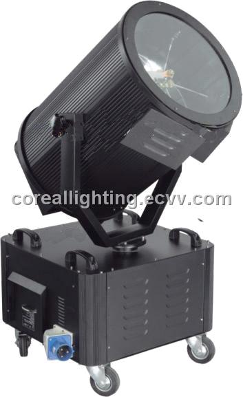 Moving head searchlight