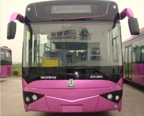 SINOTRUCK HOWO CITY BUS 8M to 18M DIEDSEL or CNG
