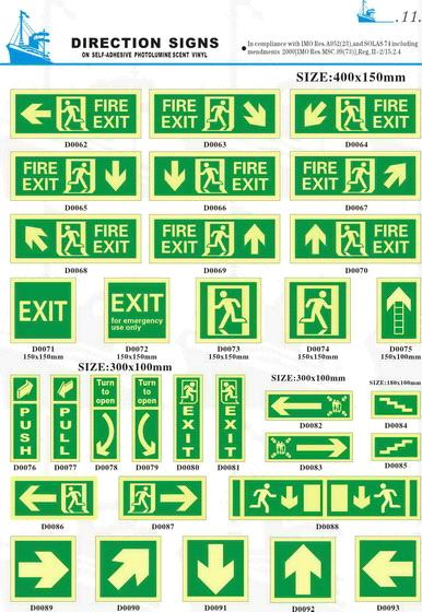 Direction Safety Signs from China Manufacturer, Manufactory, Factory ...