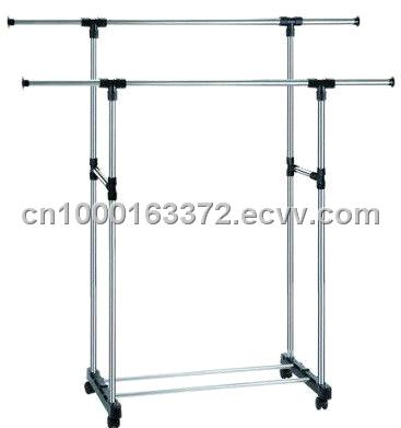Double bar land clothes hanger rack from China Manufacturer ...