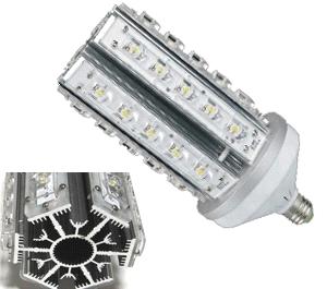 30w led corn light , e27/e40 led street light