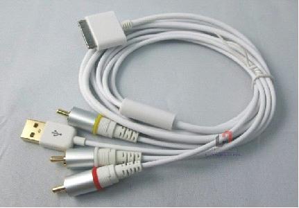 Apple ipod iphone ipad Component AV Cable, Mobile Accessories