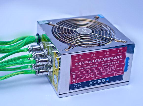HangBo Aircraft power 14CM shine a cooling fan ATX Power