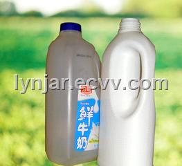 milk plastic bottle filling sealing packing machine