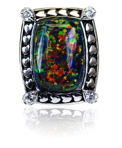 Created opal jewelry clearance