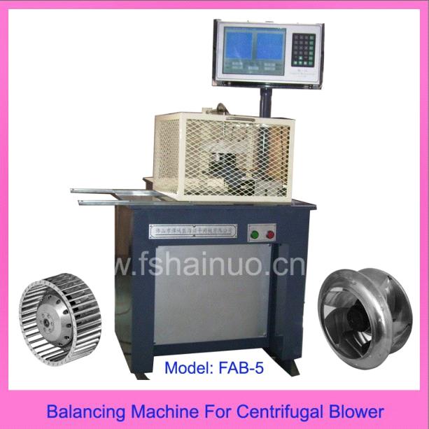 Balancing Machine For Centrifugal Fan With External Rotor Motor