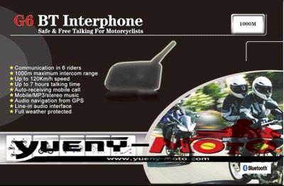 g6 bt interphone