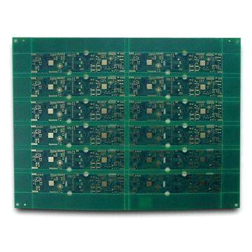 Printed Circuit Board, Made of FR4 Material, with 0.8mm Board Thickness
