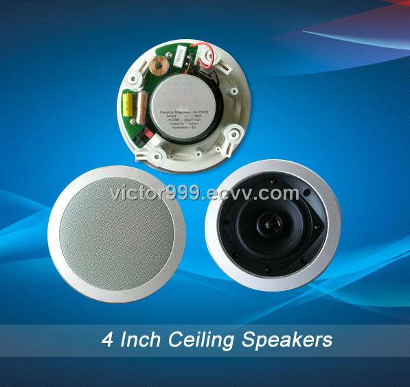 4 Inch Ceiling Speakers For Background Music System From China