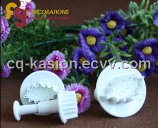 Nice Christmas leaf cookie cutter for cake tools(3pcs/set)