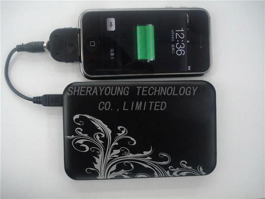 Smart Mobile Phone Solar Charger & Power Bank for 3g 3gs