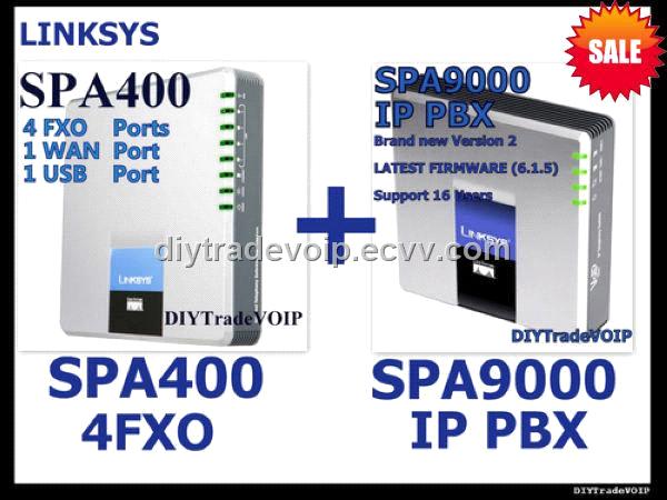Linksys Small Business IP PBX Phone System SPA9000 16 Users Included