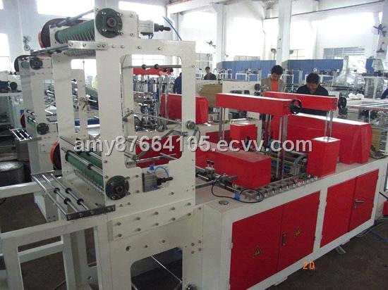 Double Lines Drum-Linkage Rubbish Bag Bag-Making Mchine/Plastic Bag on Roll Machine