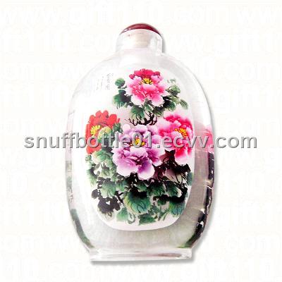 Snuffbottle Inside Flower Painting