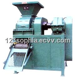 Coal and charcoal briquette press machine for ball or pillow