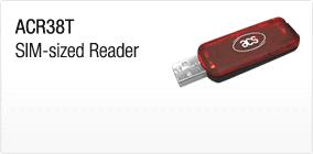 ACR38T Plug-in (SIM-Sized) Card Reader / RFID Card Reader