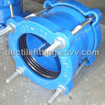 pipe ductile iron fitting flexible coupling ecvv china joint di manufacturer