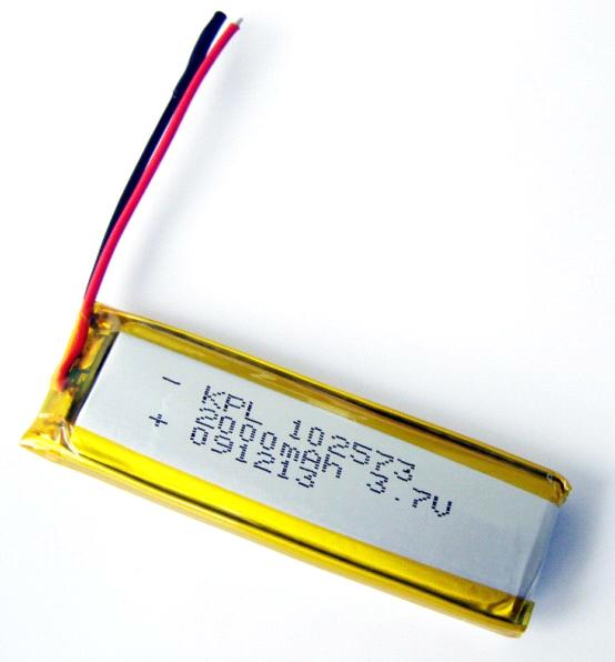Li Po Battery - 2000mAh 10 x 25.5 x 74.5mm