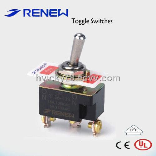 Spdt One Pole On Off On Type Toggle Switch From China