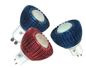 high power Gu10 Gu5.3 Led colorful cone spotlight RGB