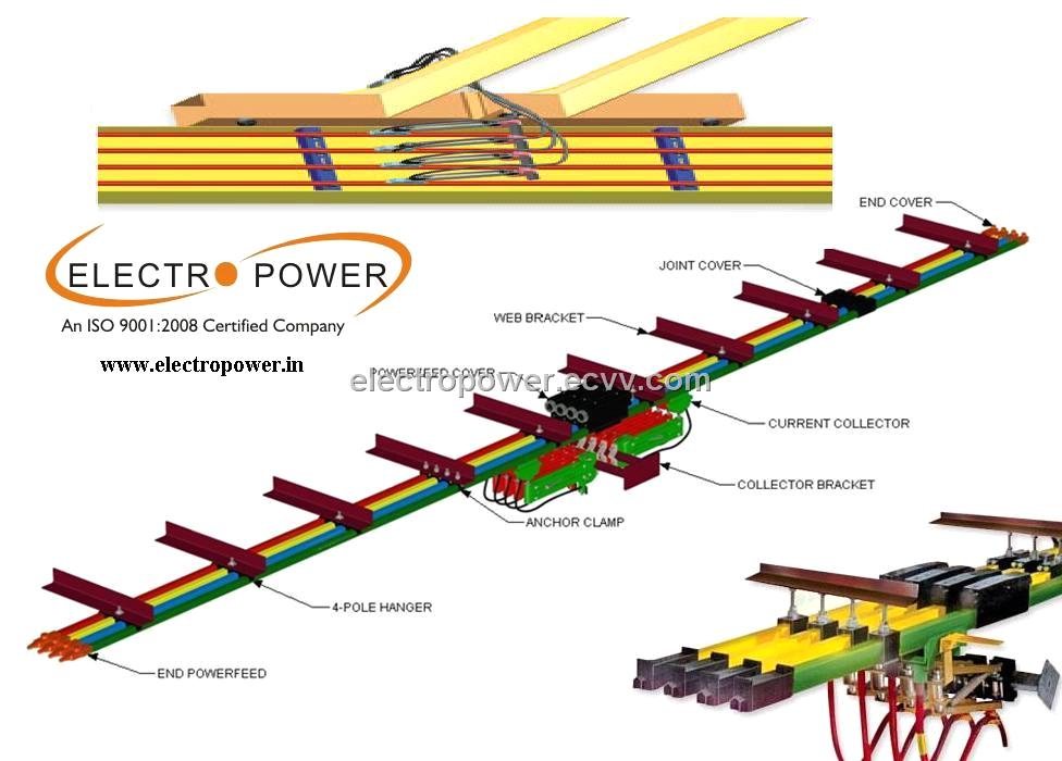 Shrouded Bus Bar,Crane Bus Bar,Rail Bus Bar,DSL,Crane Electrification,Festoon System