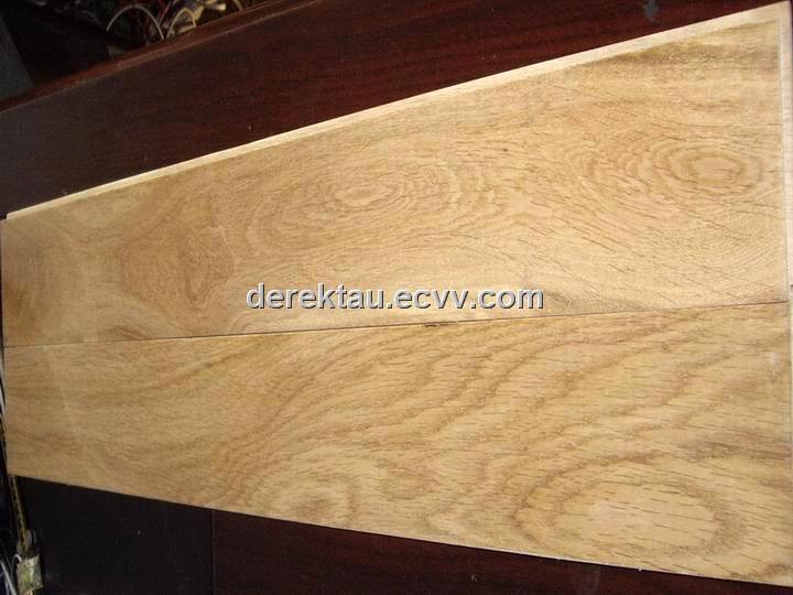 Oak parquet flooring