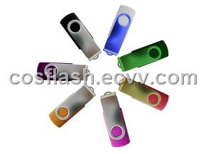 32GB swivel twist metal usb pen drive disks gifts as promotional items OEM/ODM with customized logo