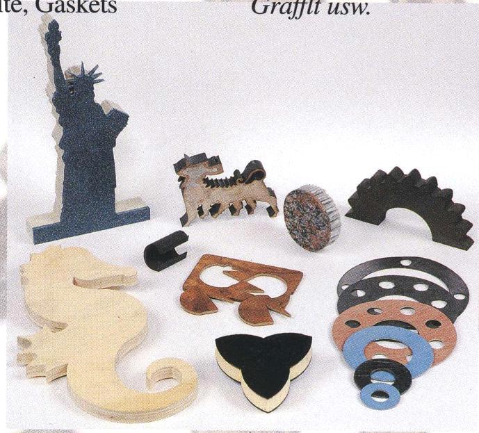 Gasket Cutting by Water Jet System from China Manufacturer, Manufactory