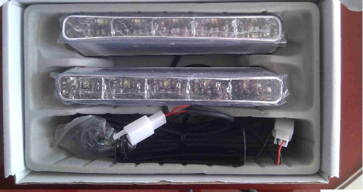 LED Daytime Running Light (one pair)LED saft driving ( DRL-5*1W)