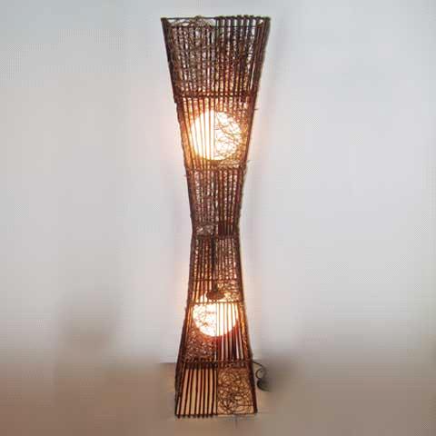 Desgin Decorative Bamboo Floor Lamp, Decorative Floor Lamp