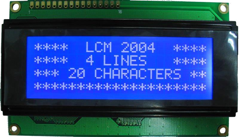 20x4 Stn/Fstn Character LCD Module with LED Backlight