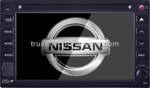 Wholesale Nissan Cheeda Tiida Bluebird Sylphy Livina Giness Qashqai Pladin DVD GPS in dash stereo