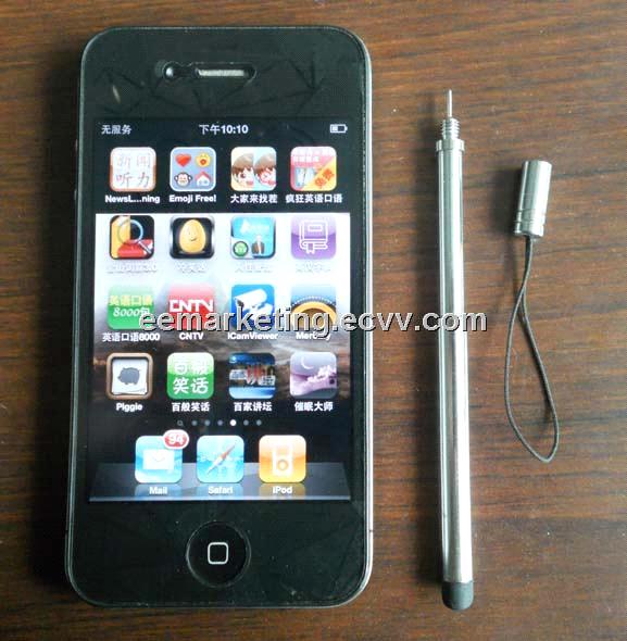 Retractable Touch Stylus Touch Pen with SIM Card Pin for Ipad, Iphone, iTouch Touch Stylus Pen