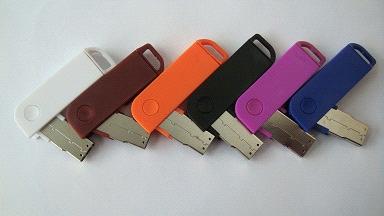 2012 New Style Plastic USB Flash Drive for Christmas Gifts