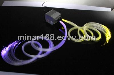 Fiber Optic Star Ceiling Lights 10w 6 Colors Dual Ports Remote