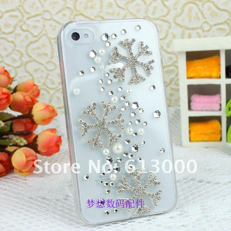 nice winter snowflakes mobile phone transparent case for iphone christmas gifts - Nice Christmas Gifts nice winter snowflakes mobile phone transparent case for iphone christmas gifts - Nice Christmas Gifts