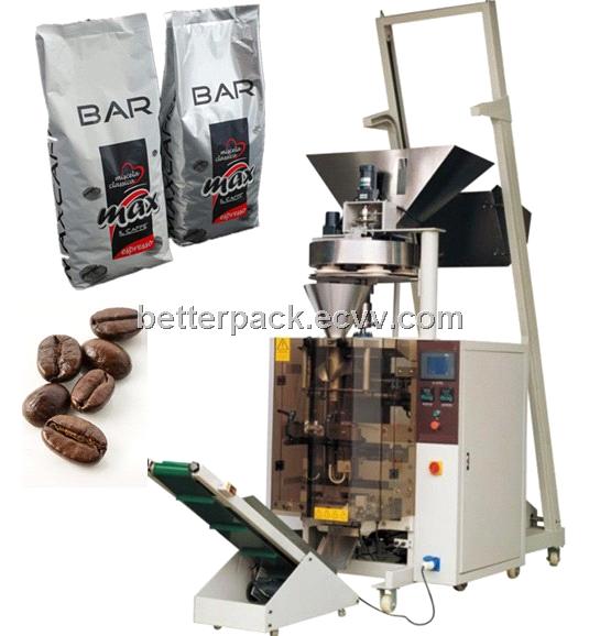 Automatic beans forming filling sealing machine beans packaging system