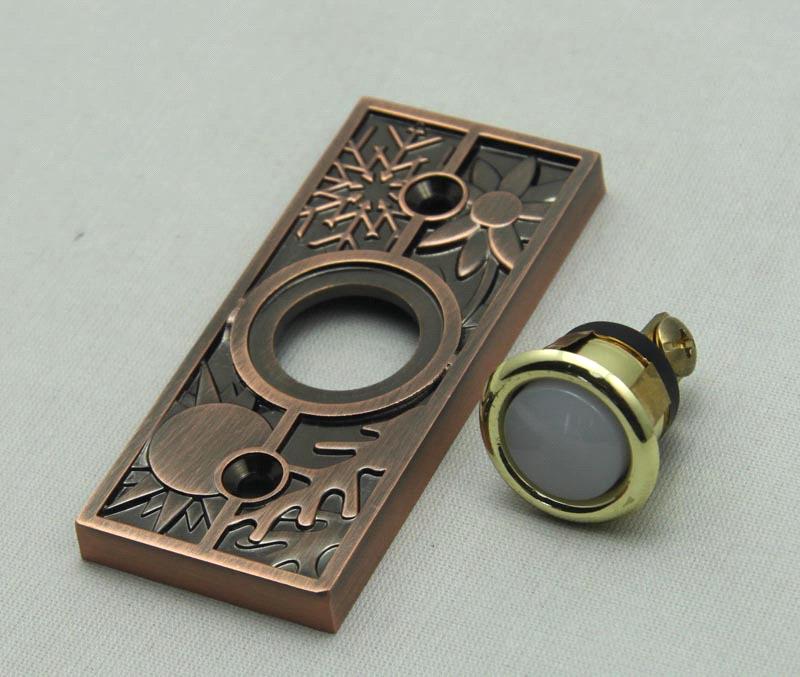 Brone Copper Pewter Antique Doorbell Lighted Push Button From China Manufacturer Manufactory Factory And Supplier On Ecvv Com