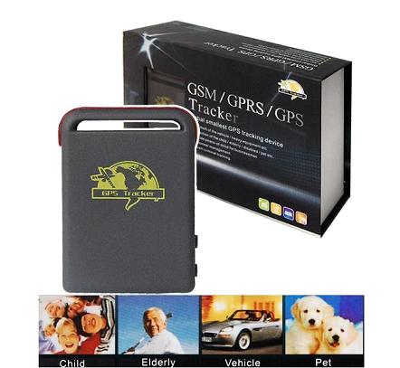 GPS Trackers Baby Trackers TK102, Mini Global Real Time 3 bands GSM/GPRS/GPS Car Tracking Device