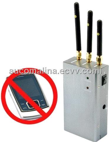 High Powered Portable GSM+3G Cell phone Mobile Phone Signal jammer
