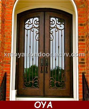 Iron front main door design