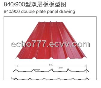 840&900 Double Decked Roll Forming Machine