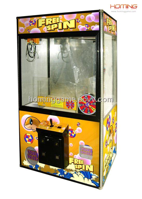 Lucky Wheel Crane Machine Vending Game(Hominggame-Com-775)