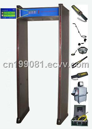 Skillful Manufacturers 24 Detection Zones Security Archway Metal Detector Gate with 7