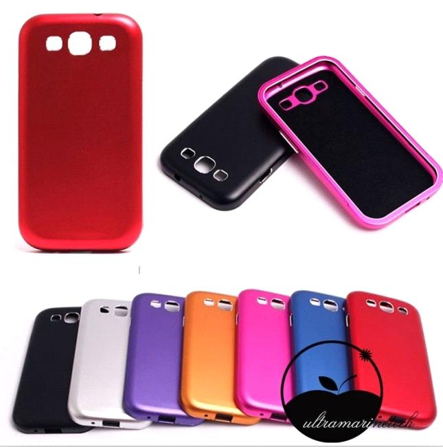 Slid Metal back cover + Metal Bumper for samsung s3 i9300