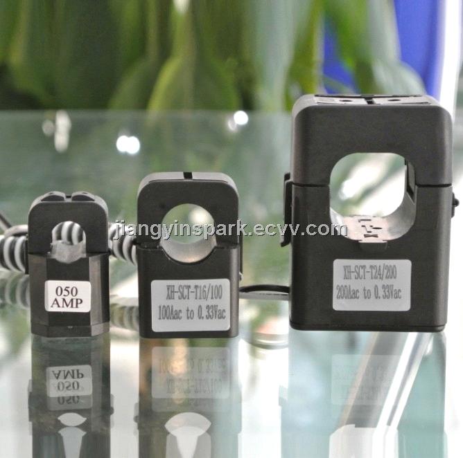 split core (clamp on) current transducer