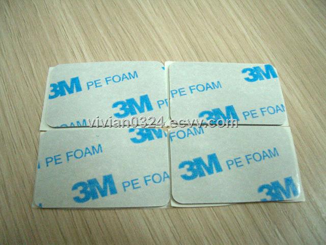 3M 1600T Die Cut Double Coated PE Foam mirror Tape,Round shape