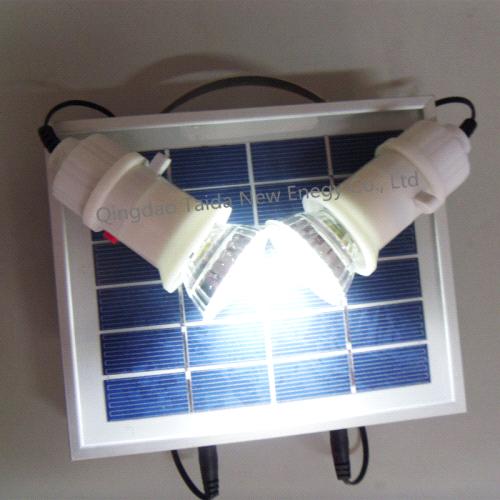 3w portable solar lighting kit system for home rural area