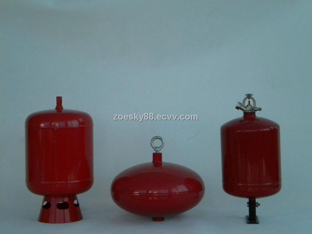 4kg 9kg Automatic Powder Extinguisher Hanging Ceiling Mounted Fire